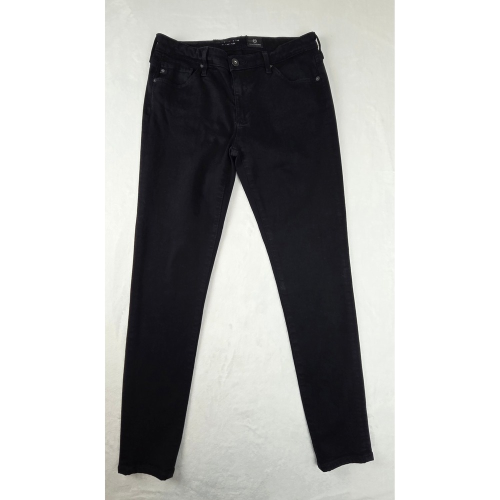 AG Adriano Goldschmied The Legging Ankle Jeans Black Super Skinny 28R SPB1389SBA